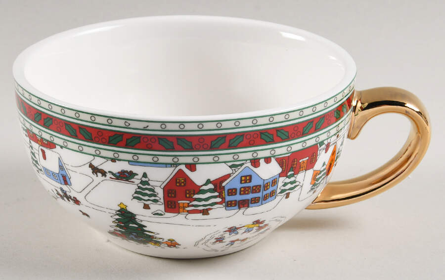Wonderland Cup for Individual Teapot & Lid with Cup by Grace's Teaware-1