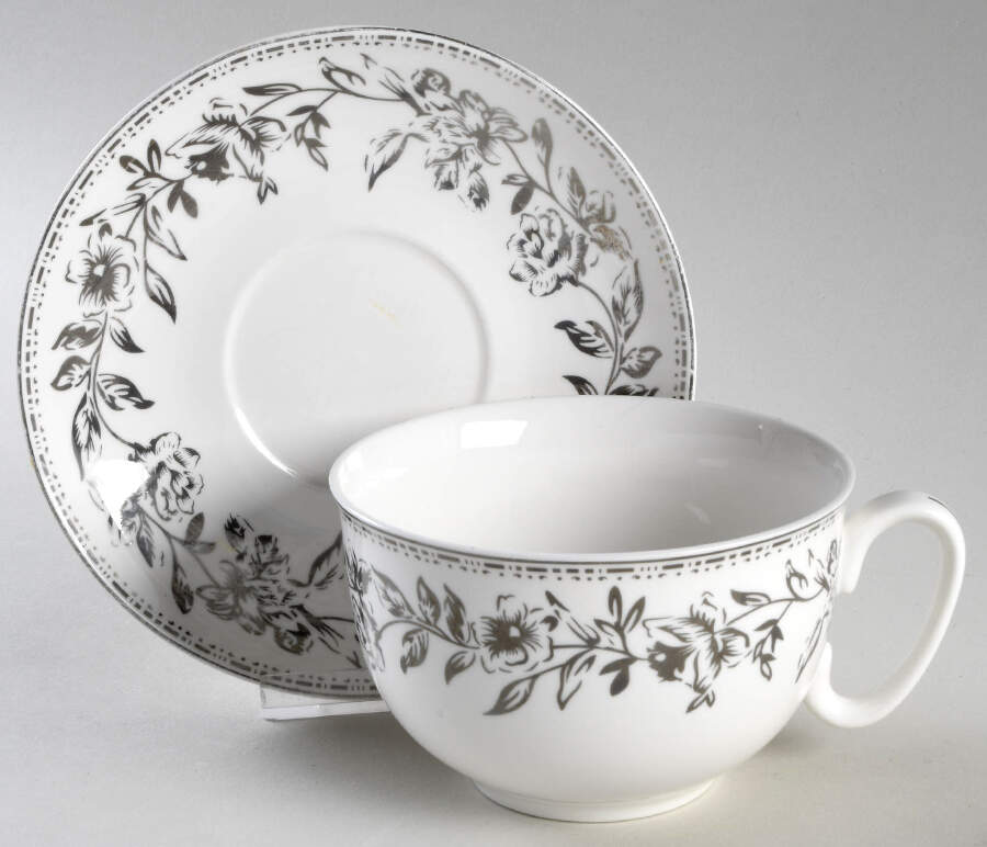 GTW53 Jumbo Cup & Saucer Set by Grace's Teaware-1