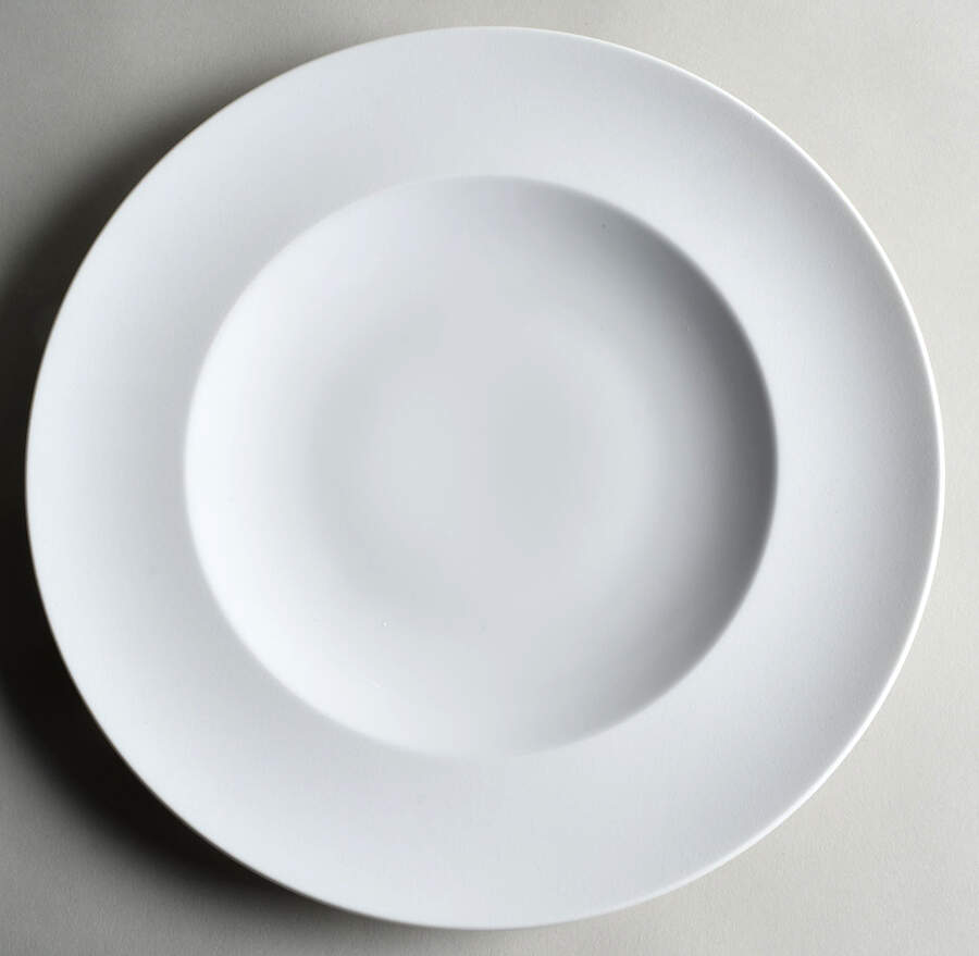 Mediterraneo White Service Plate (Charger) by Ginori 1735-1