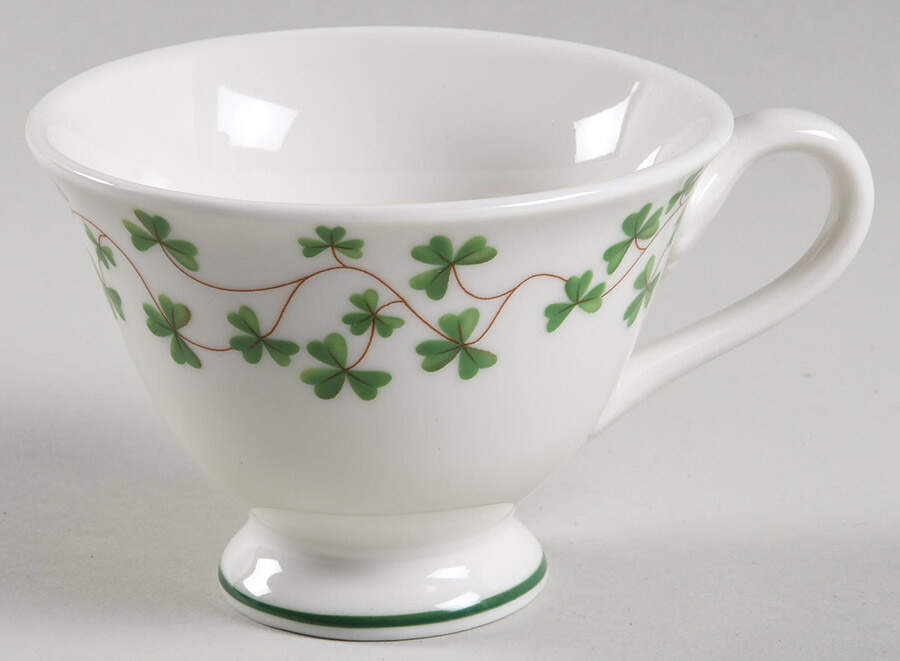 Clover Vine Footed Cup by Grace's Teaware-1