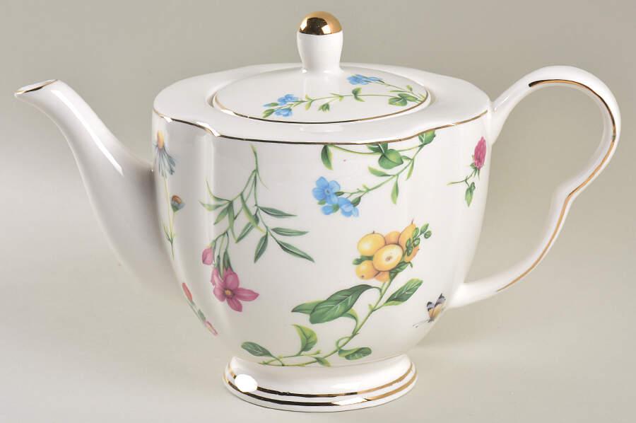 Scatter Floral (2024) Teapot & Lid by Grace's Teaware-1