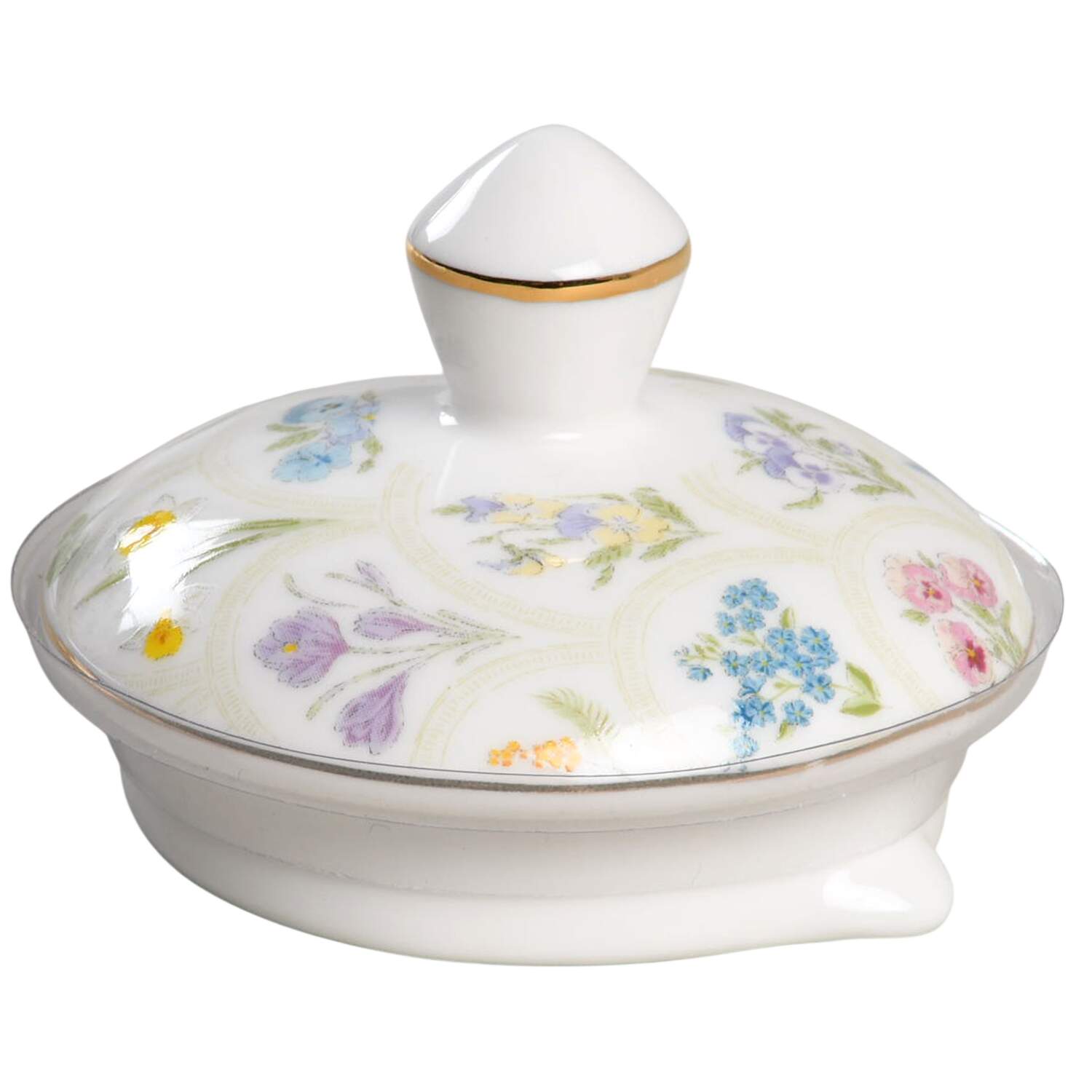 Scatter Floral (2024) Lid for Teapot by Grace's Teaware-1