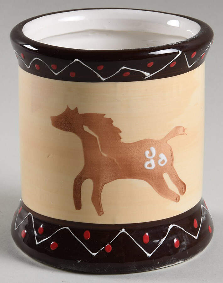 Kokopelli Utensil Holder by Gila River Resorts-1