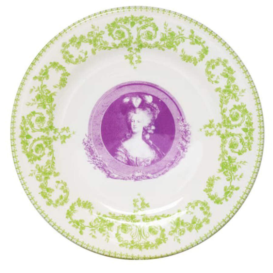 Marie-Antoinette Dessert/Pie Plate by Faiencerie De Gien-1