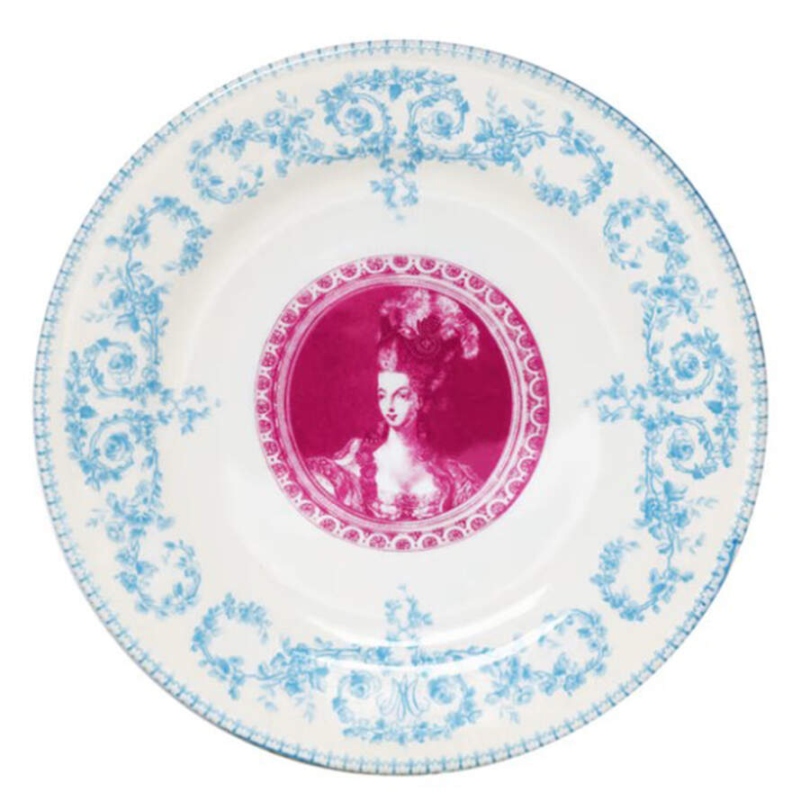 Marie-Antoinette Dessert/Pie Plate by Faiencerie De Gien-1