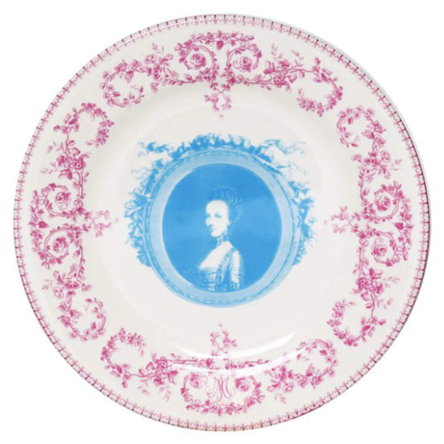 Marie-Antoinette Dessert/Pie Plate by Faiencerie De Gien-1