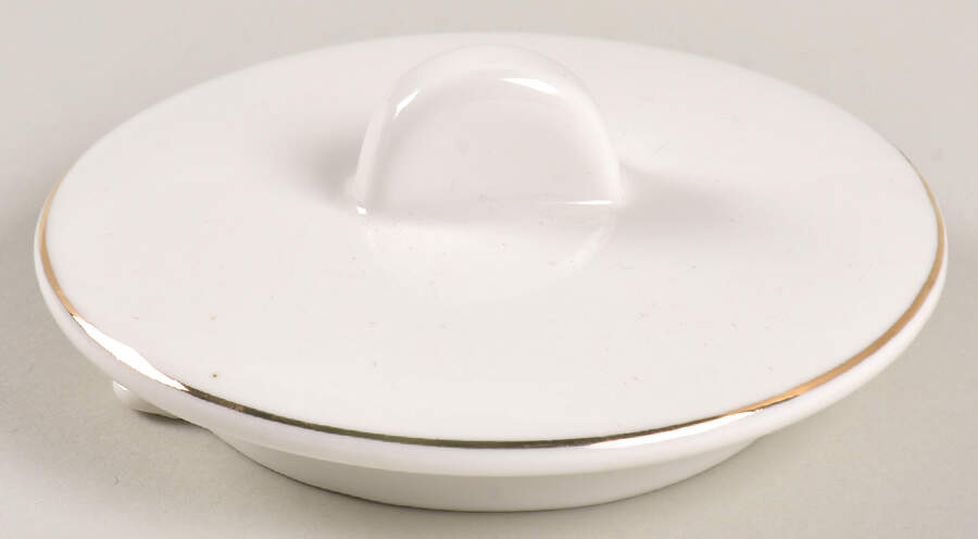 Blue Butterfly Toile Lid for Individual Teapot by Grace's Teaware-1