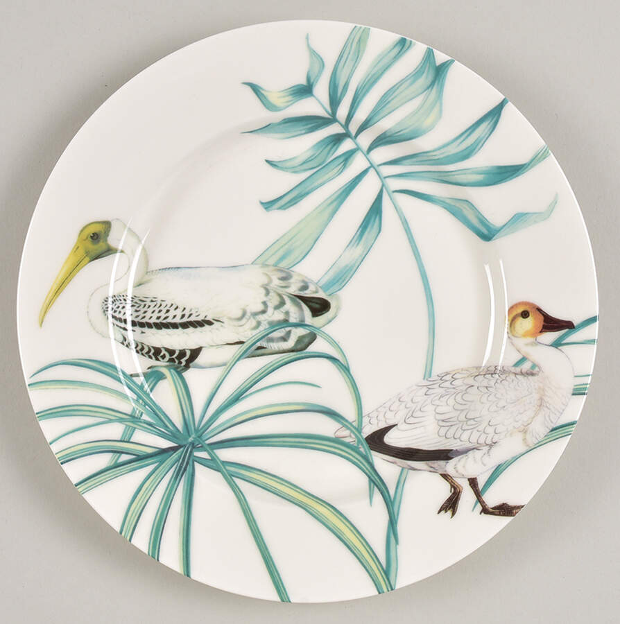 Lakeside Bird Salad Plate by Grace's Teaware-1