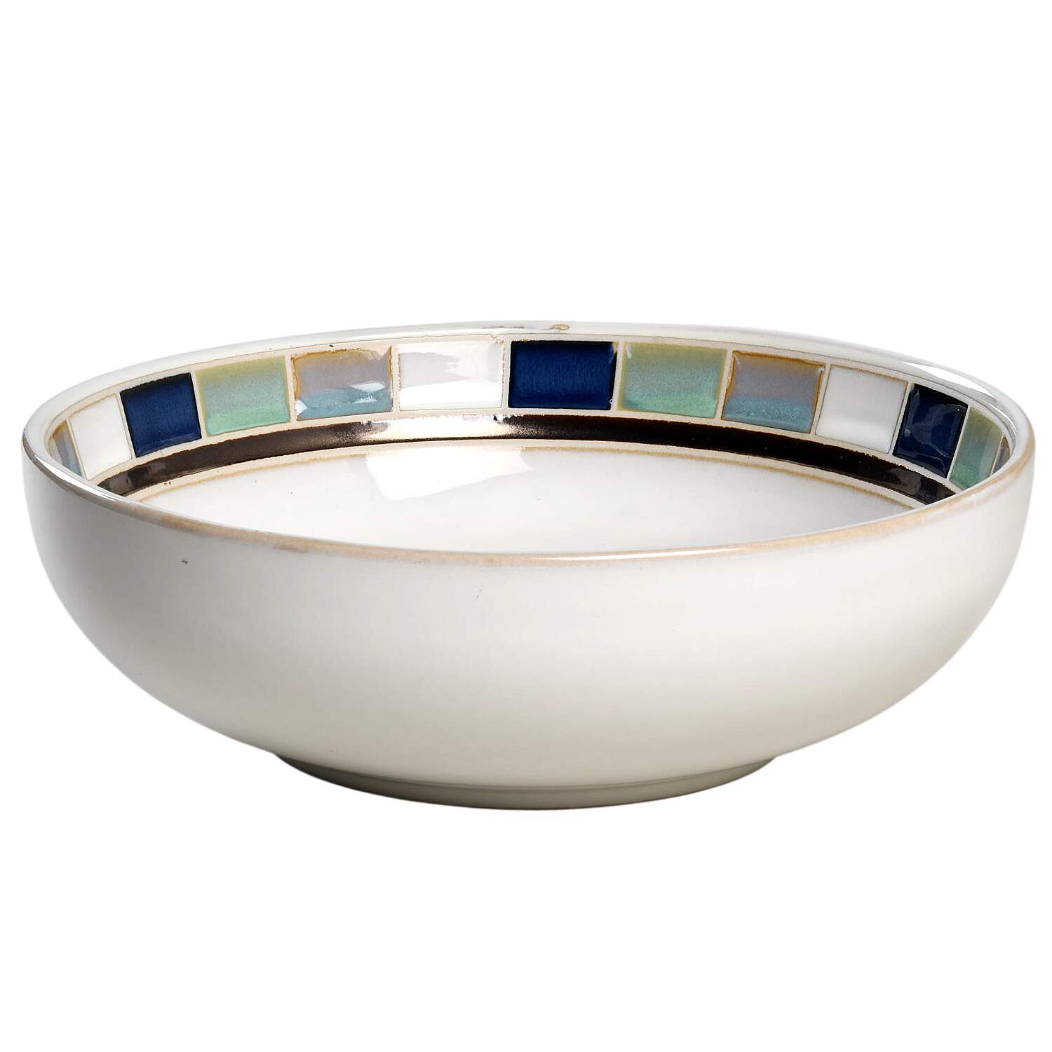 Casa Blanca 10" Round Serving Bowl by Gibson Designs-1
