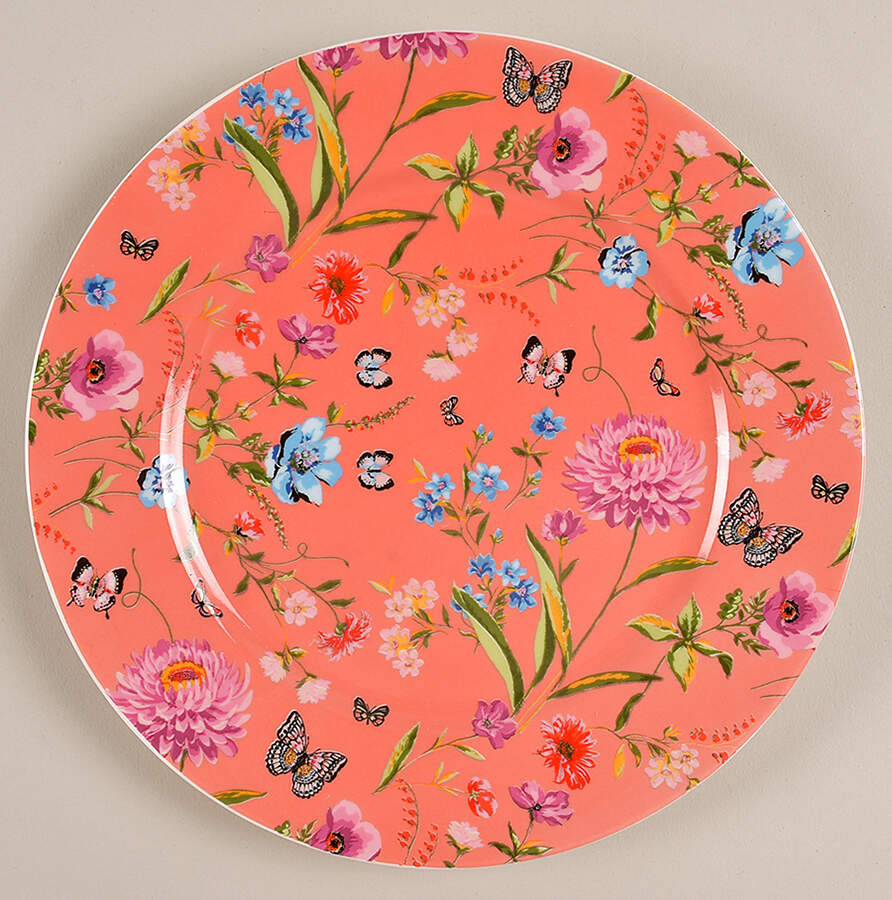 Butterfly Garden Salad Plate by Grace's Teaware-1