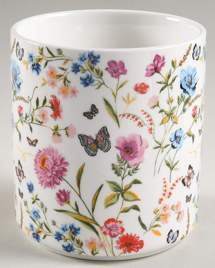 Butterfly Garden Small Canister No Lid by Grace's Teaware-1