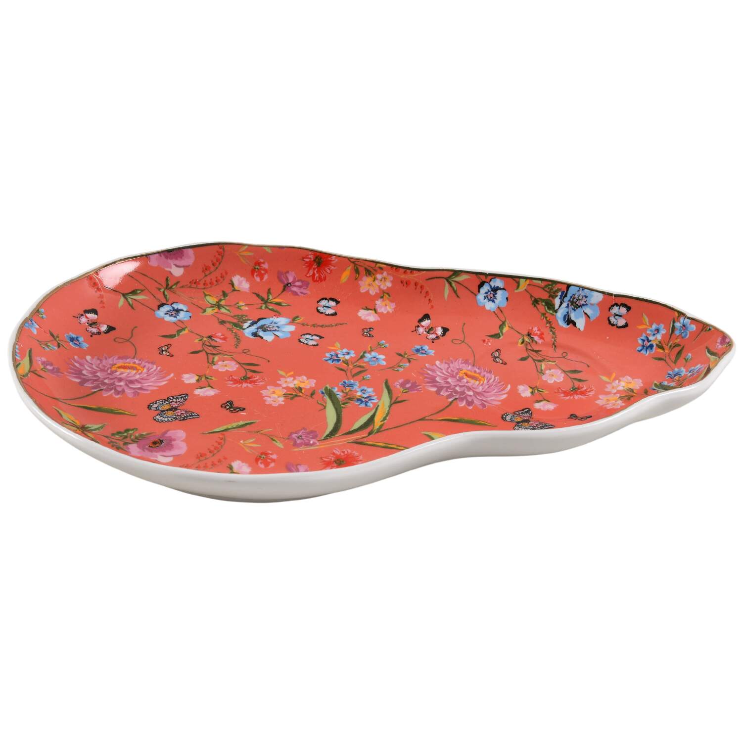 Butterfly Garden Snack Plate by Grace's Teaware-1