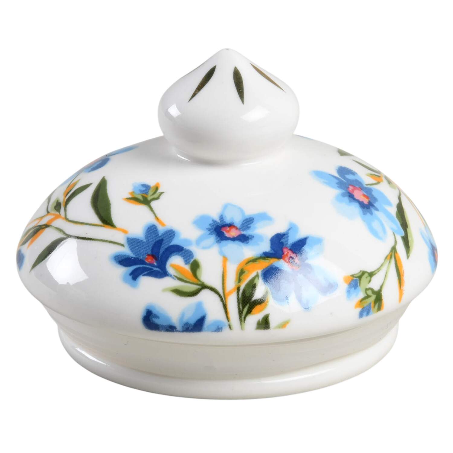 Butterfly Garden Lid for Medium Canister by Grace's Teaware-1