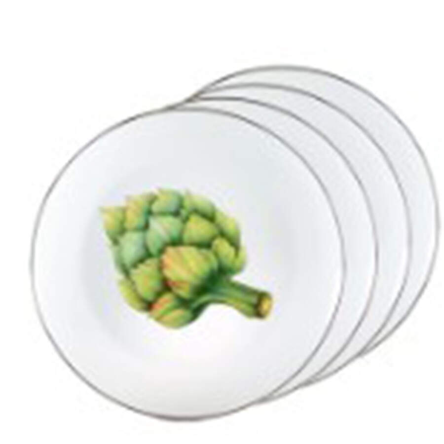 Fresh Produce Enamelware Dinner Plate by Golden Rabbit Enamelware-1