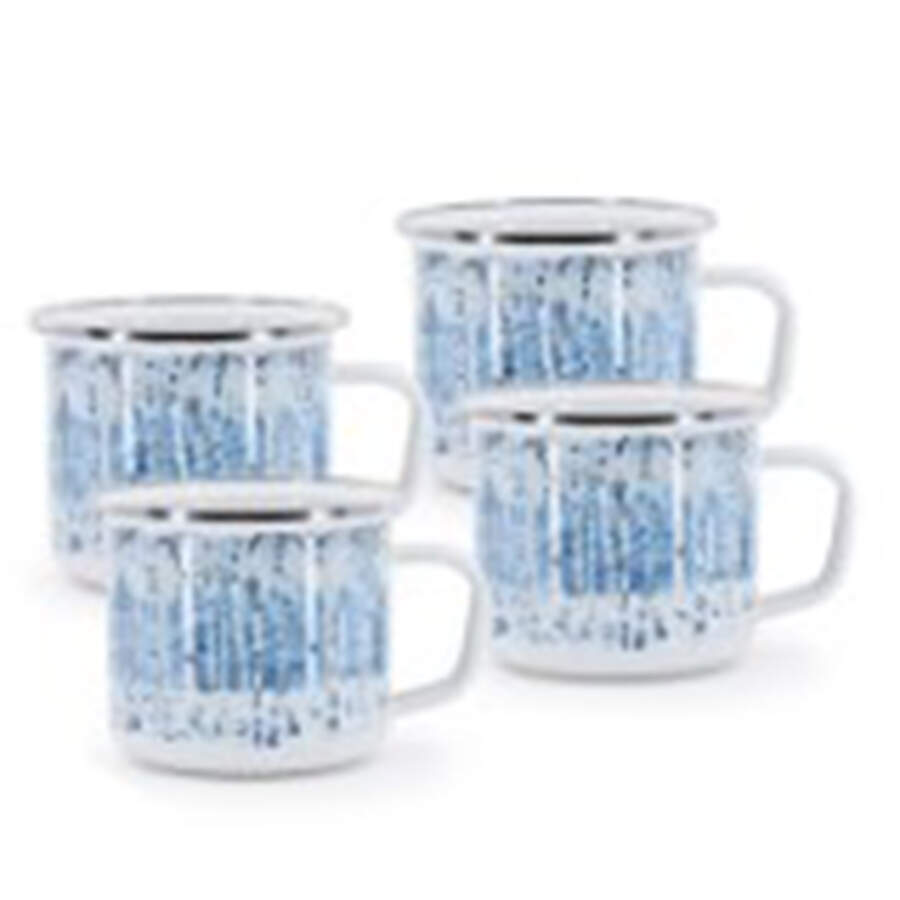 Aspen Grove Enamelware Grandmug by Golden Rabbit Enamelware-1