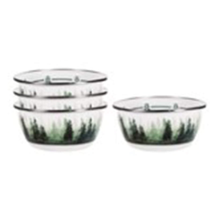 Forest Glen Enamelware Individual Salad Bowl by Golden Rabbit Enamelware-1