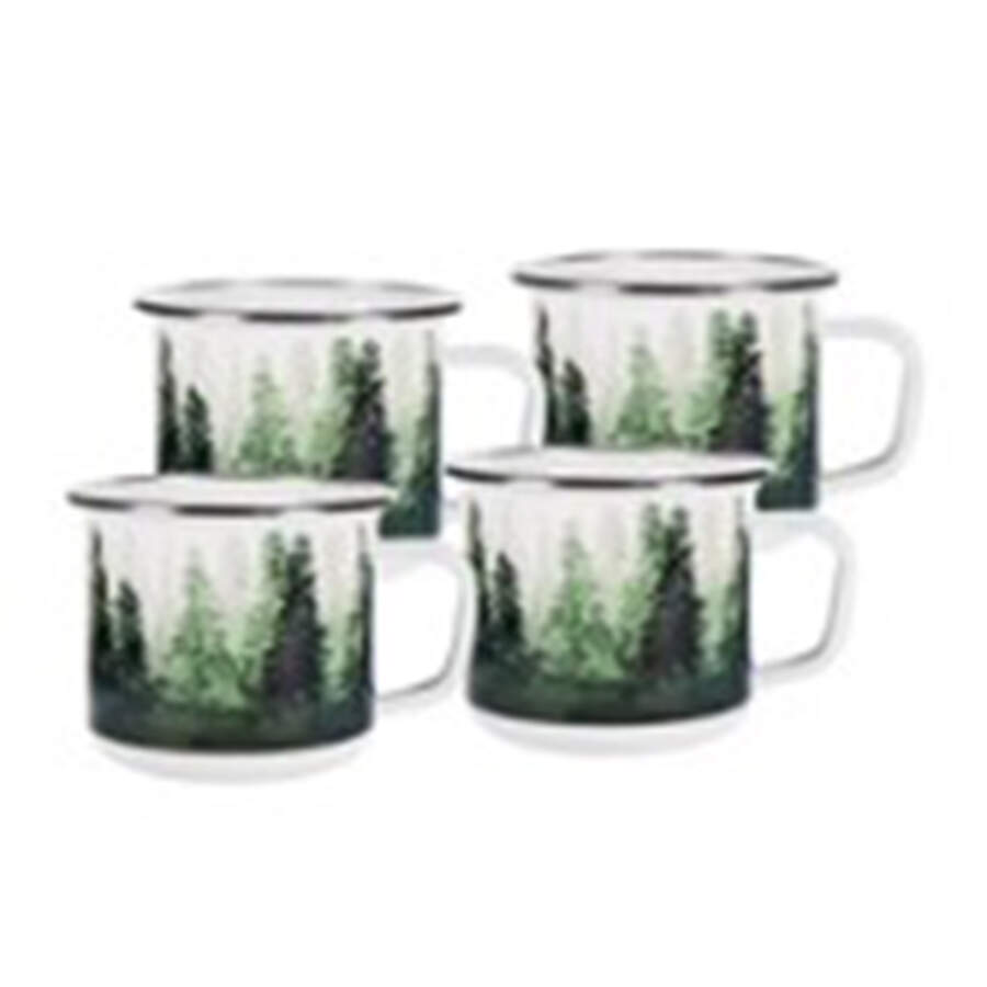Forest Glen Enamelware Grandmug by Golden Rabbit Enamelware-1