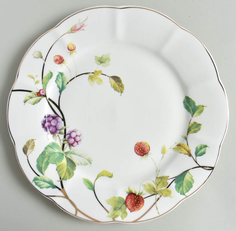 Summer Berry Dinner Plate by Grace's Teaware-1