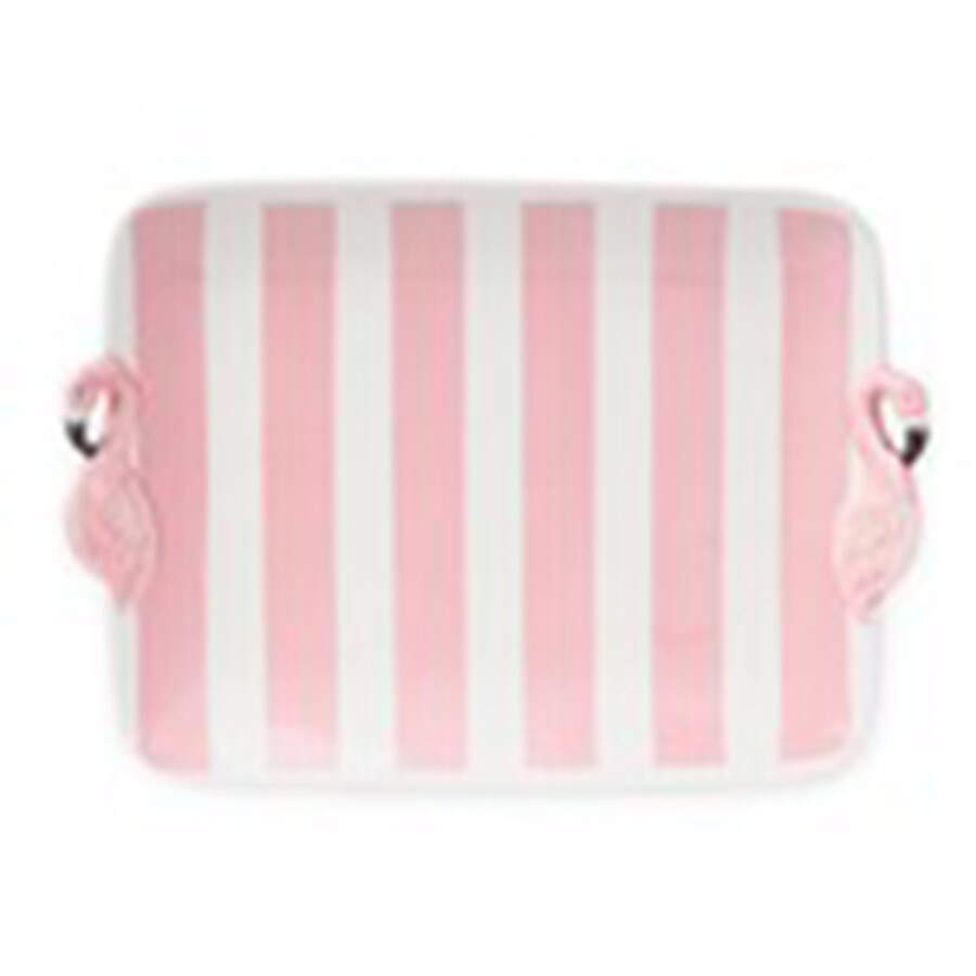 Flamingo Large Melamine Tray by Godinger-1