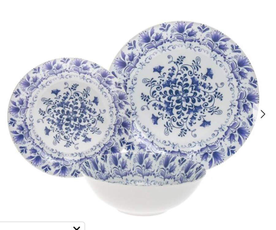 Fiori (Floral) Dinner Plate by Godinger-1
