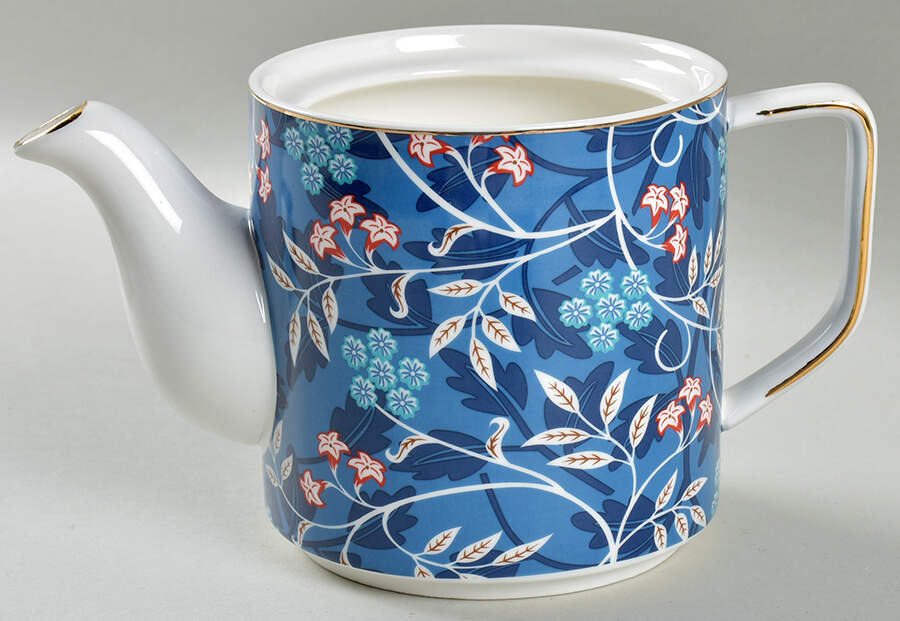 Blue Morris Tea for 1-Teapot No Lid by Grace's Teaware-1