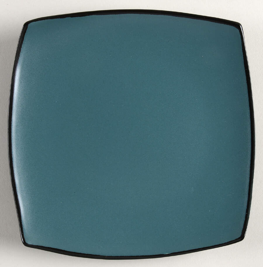 Soho Lounge Matte Jade Salad/Dessert Plate by Gibson Designs-1
