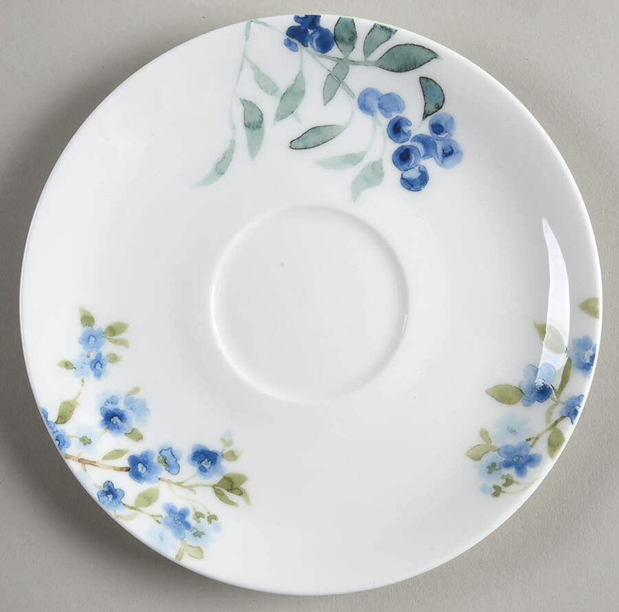 Blue Pink Indigo Saucer by Grace's Teaware-1