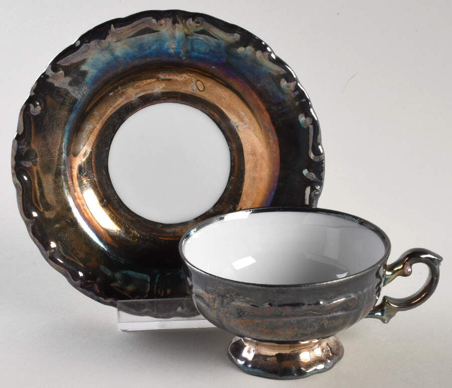 GKC15 Footed Demitasse Cup & Saucer Set by Gareis, Kuhnl & Co-1