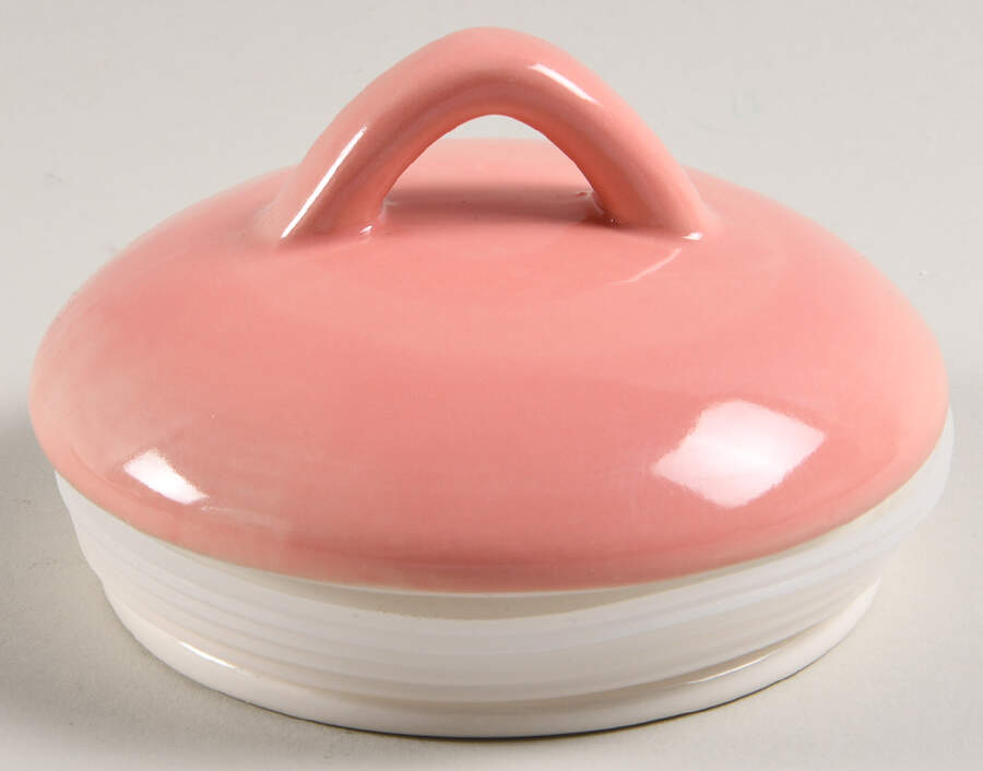 Tri-Color Tree Lid for Large Canister by Grace's Teaware-1