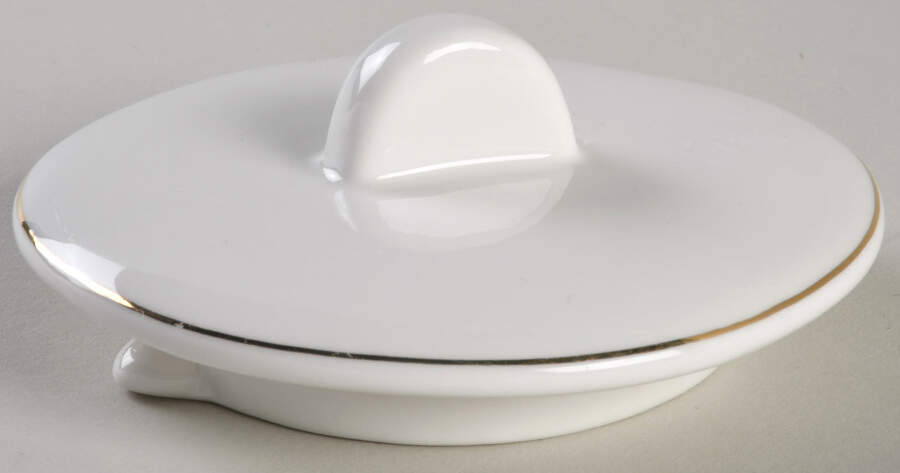 Blue White Bird Lid for Individual Teapot by Grace's Teaware-1
