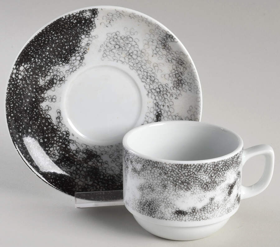 Heaven N Footed Cup & Saucer Set by Gollhammer-1