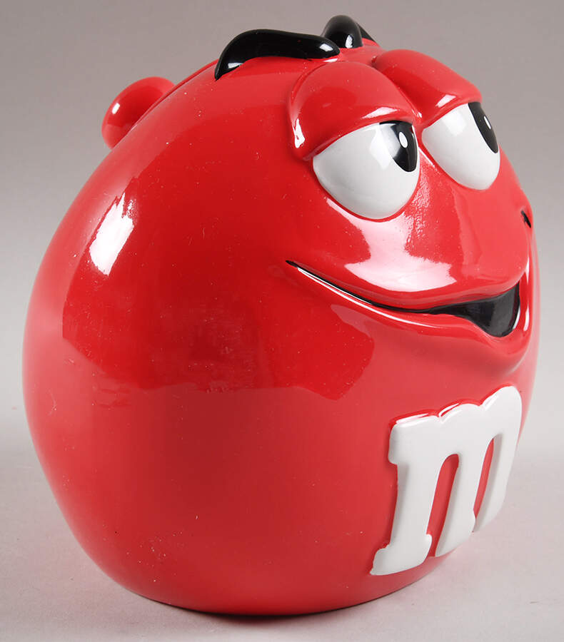 M&M's Candy Jar & Lid by Galerie China-1
