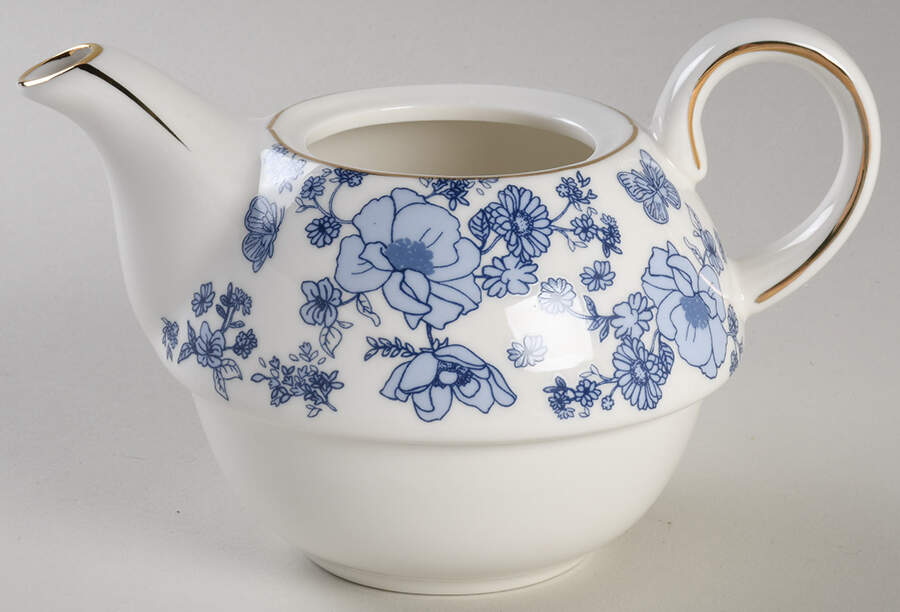 Katie Individual Teapot with Cup Teapot No Lid by Grace's Teaware-1