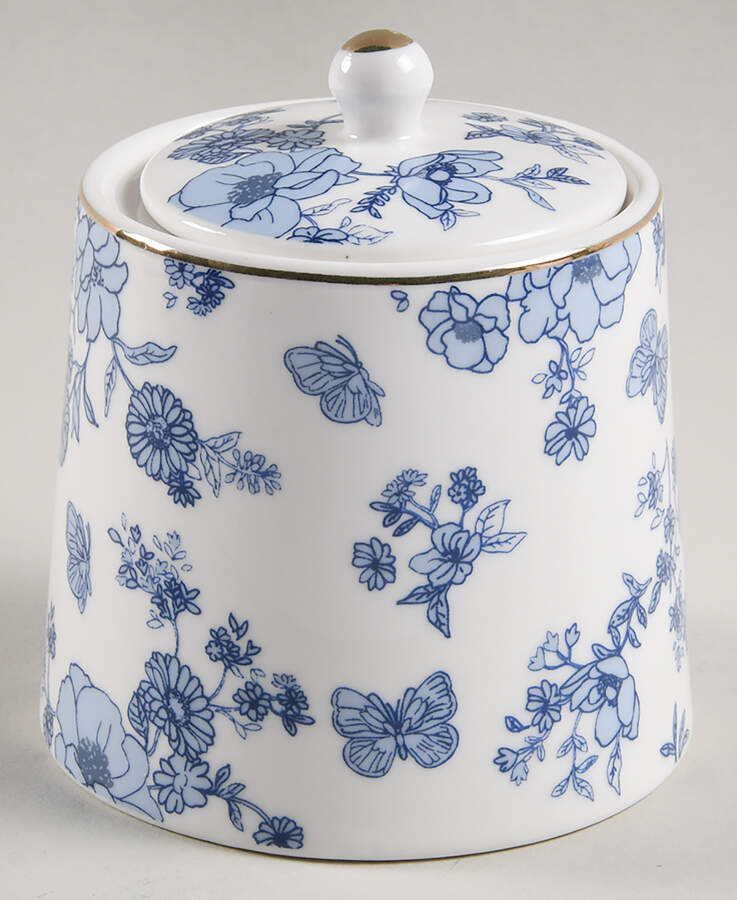 Katie Sugar Bowl & Lid by Grace's Teaware-1