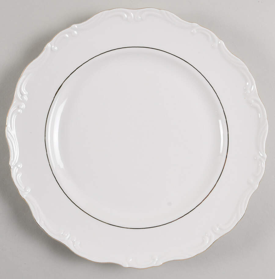 Rococo Dinner Plate by Grace's Teaware-1