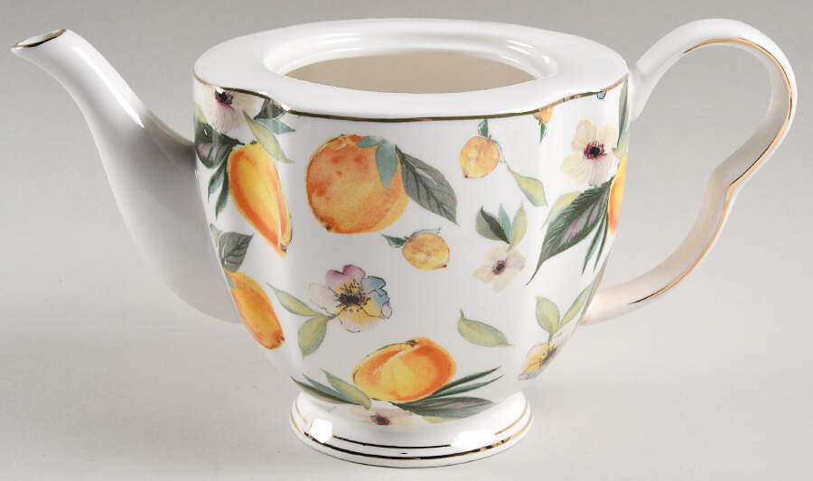 Kristy Lemon Teapot No Lid by Grace's Teaware-1