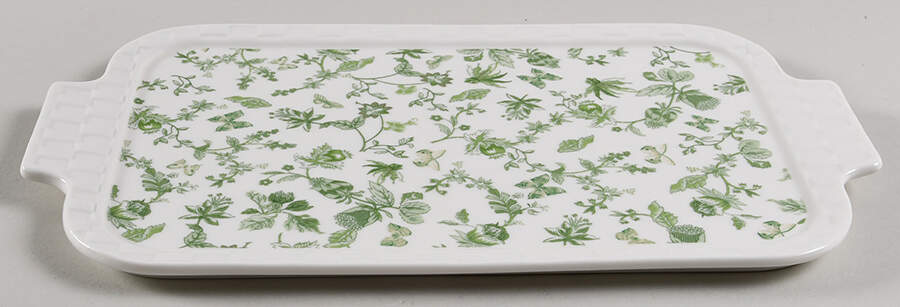 Greeny Garden Lid for Rectangular Baker by Grace's Teaware-1