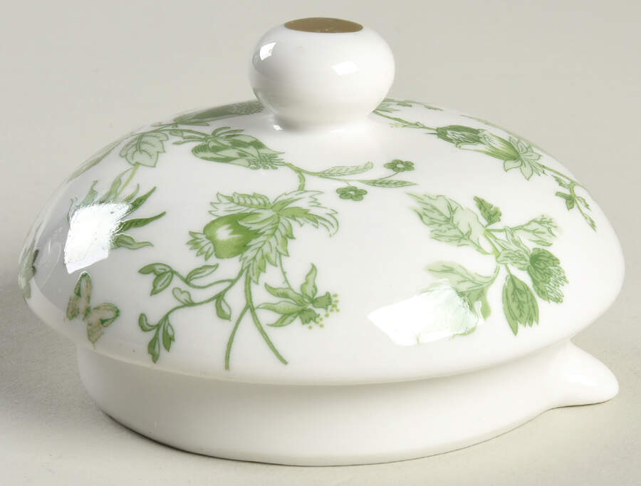 Greeny Garden Lid for Teapot by Grace's Teaware-1