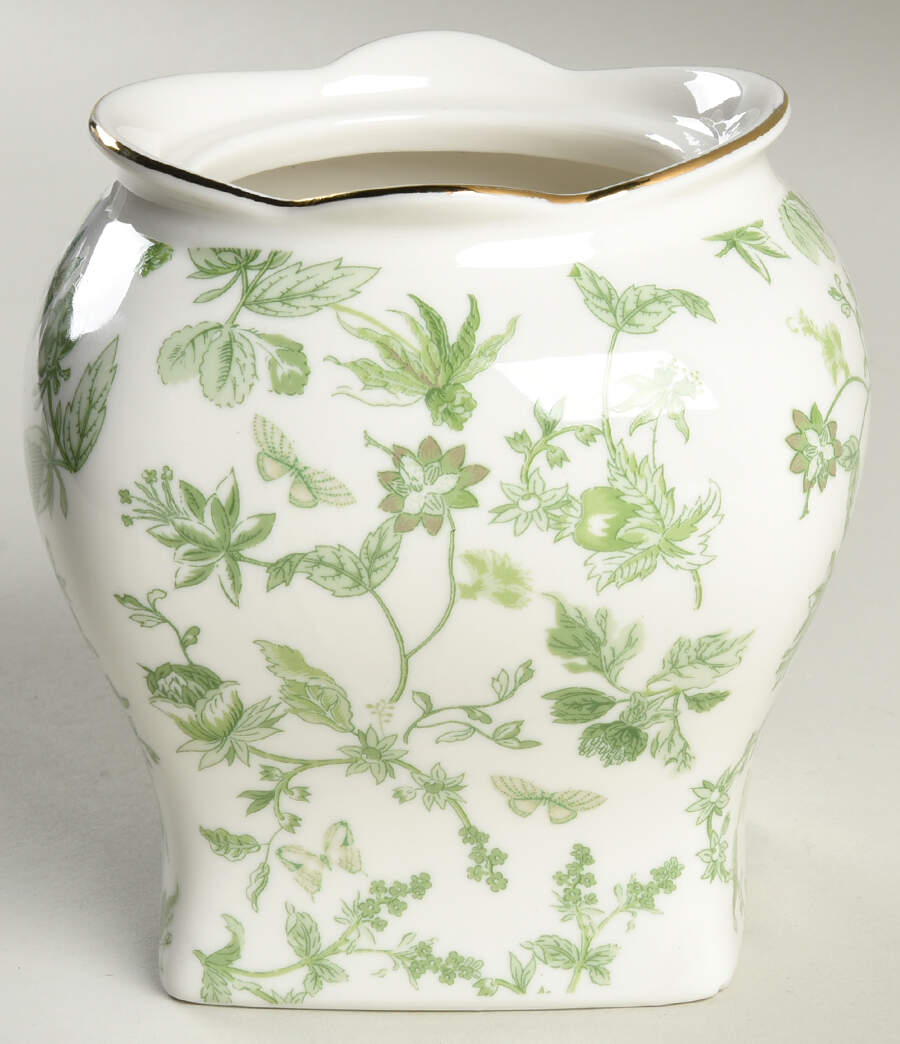 Greeny Garden Small Canister No Lid by Grace's Teaware-1