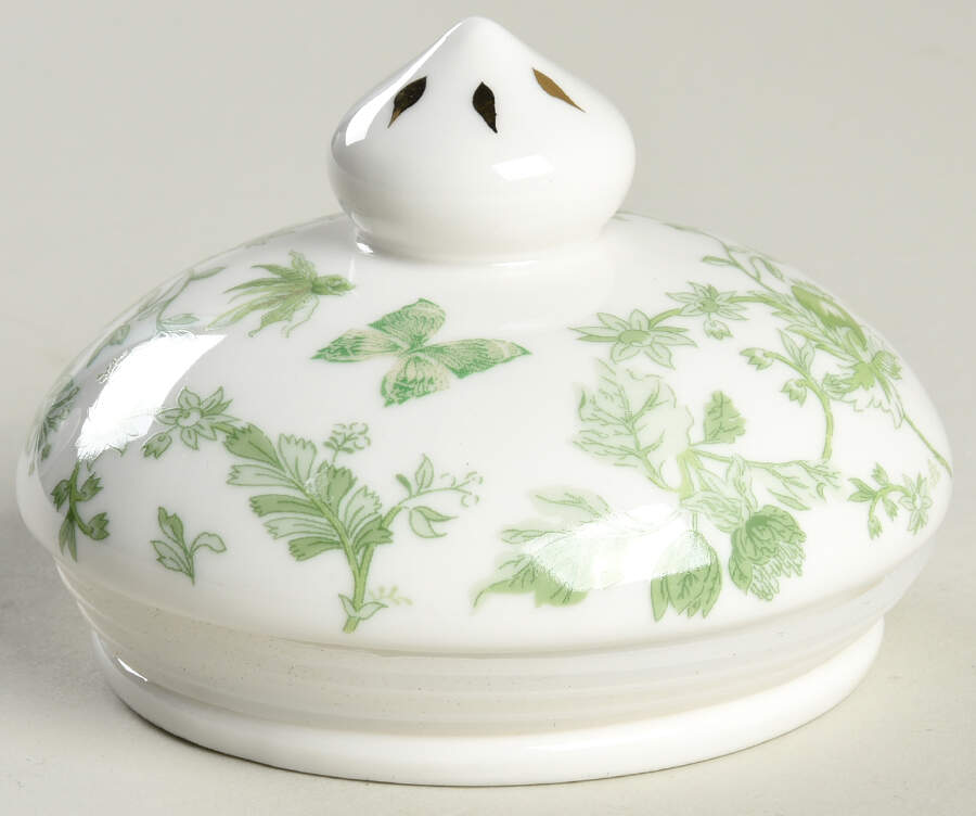 Greeny Garden Lid for Large Canister by Grace's Teaware-1