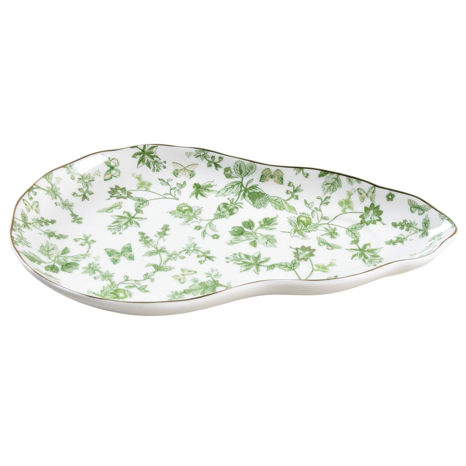 Greeny Garden Snack Plate by Grace's Teaware-1