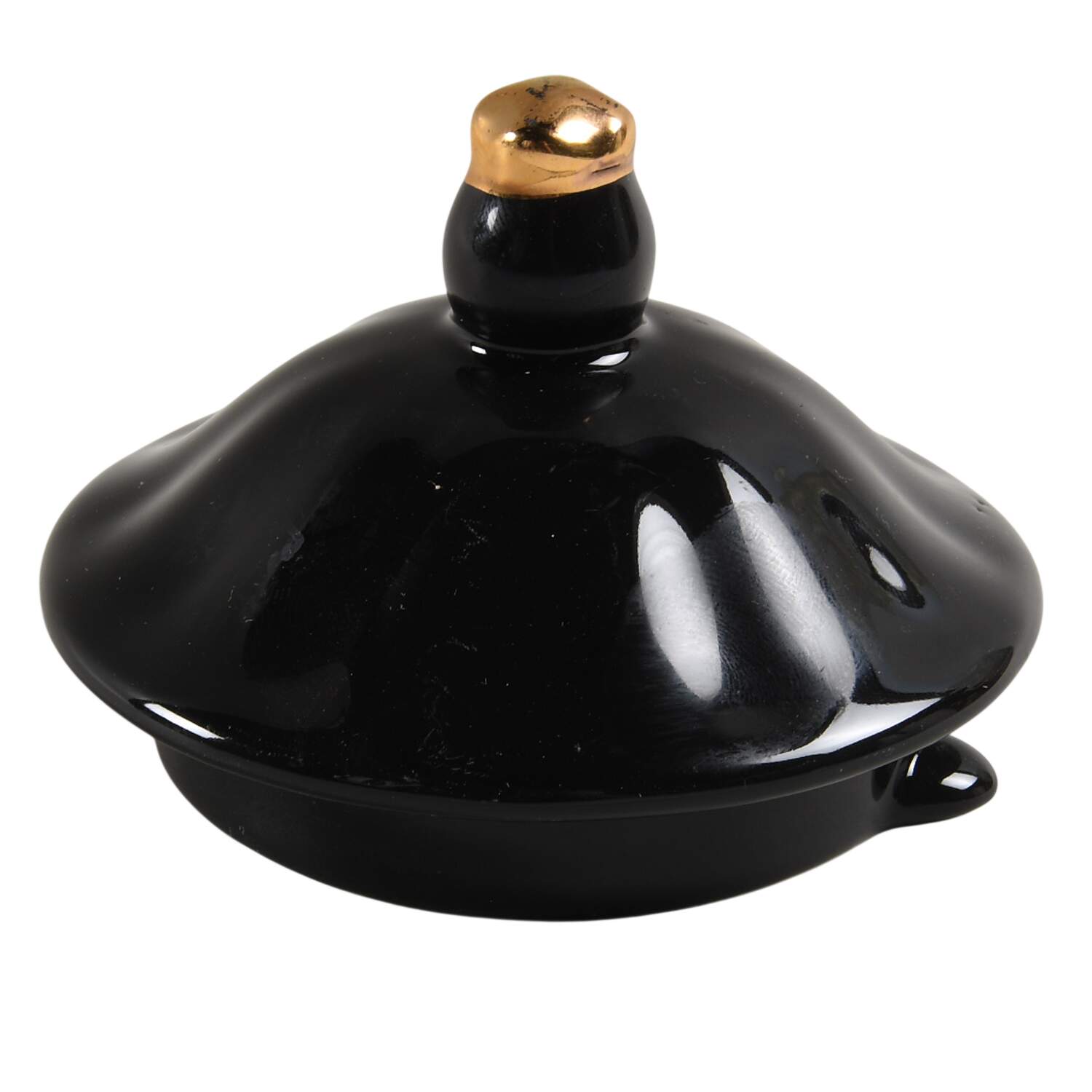 Beetle Stripe Lid for Teapot by Grace's Teaware-1