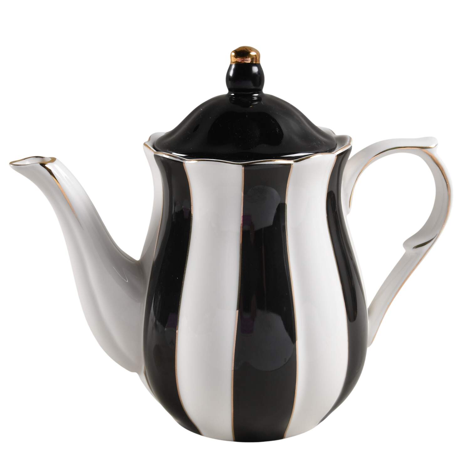 Beetle Stripe Teapot & Lid by Grace's Teaware-1