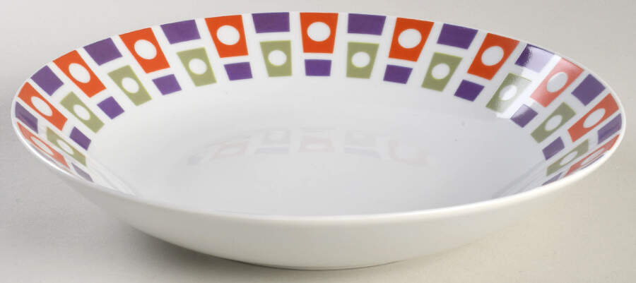 Roulette 9" Individual Pasta Bowl by Godinger-1