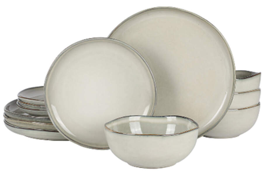 Soho Lounge Nardini Dinner Plate by Gibson Designs-1