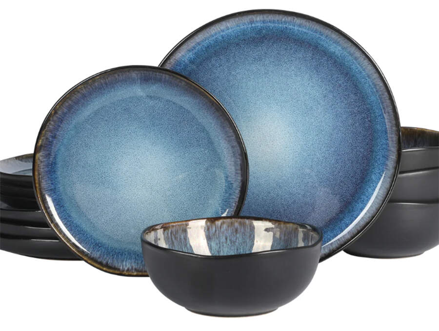 Soho Lounge Nardini Dinner Plate by Gibson Designs-1