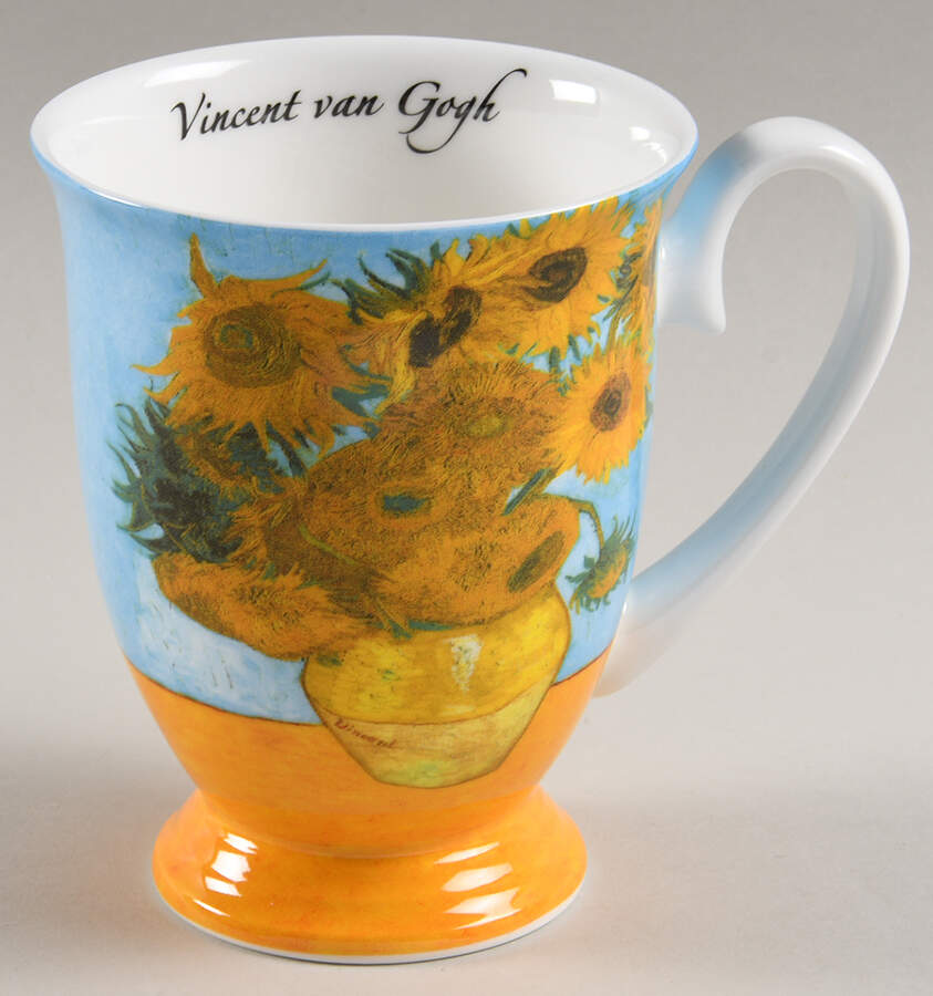 Masters Van Gogh Footed Mug by Gracie Bone China-1