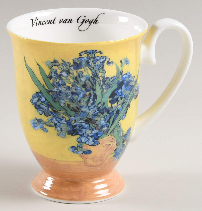 Masters Van Gogh Footed Mug by Gracie Bone China-1