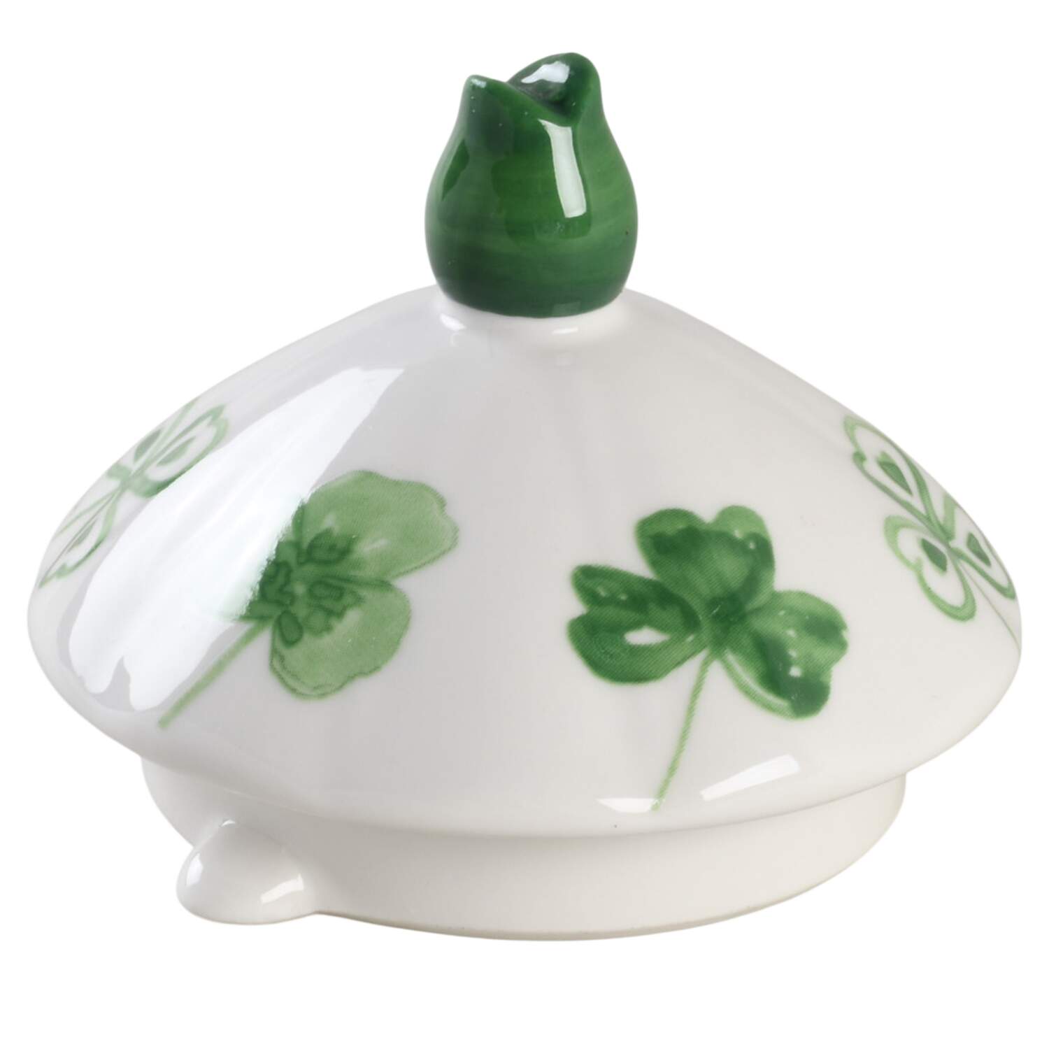 Clover Garden Lid for Teapot by Grace's Teaware-1