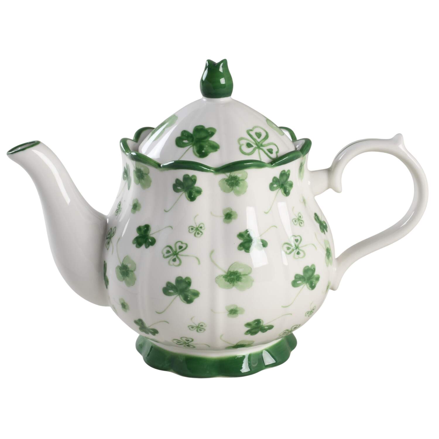 Clover Garden Teapot & Lid by Grace's Teaware-1